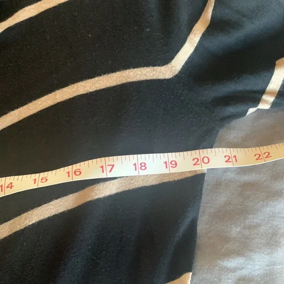 Talbots L open drape cardigan - Picture 3 of 4